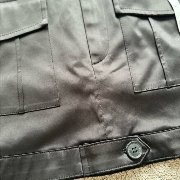 SIZE M - ZARA SATUN EFFECT MINI SKIRT - BRAND NEW WITH TAG - Picture 7 of 10